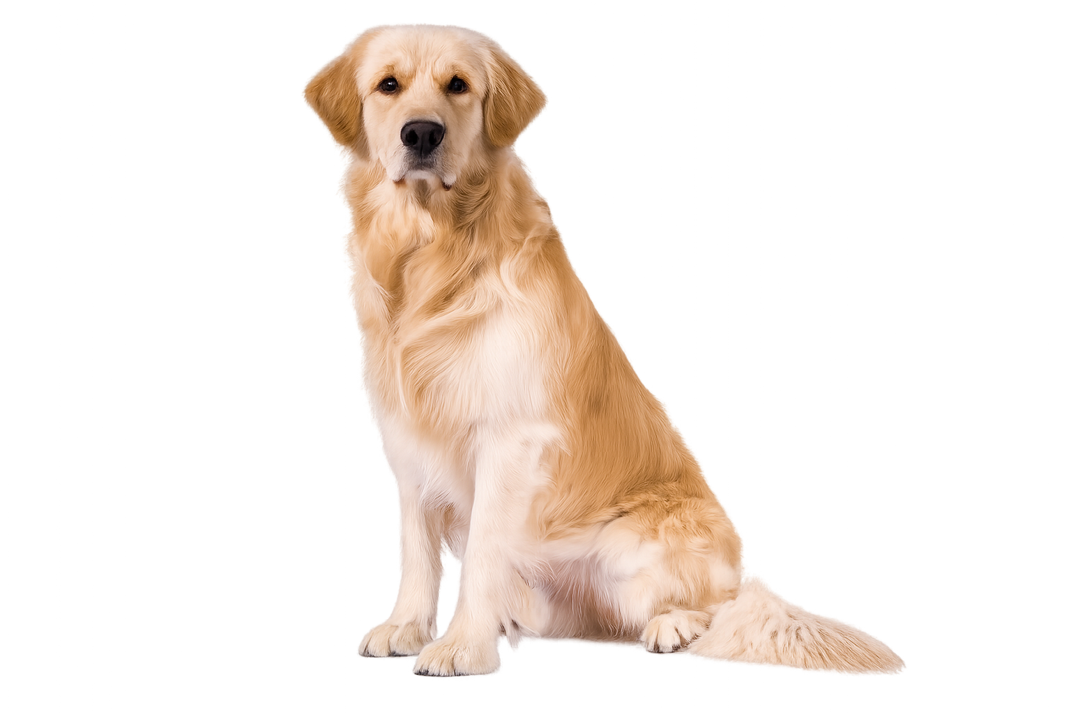 golden retriever transparant